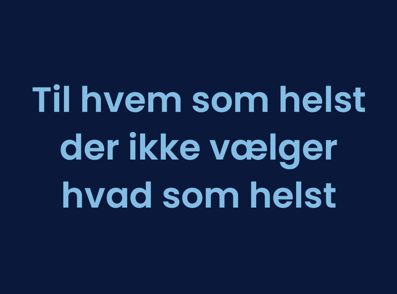 Ikoner Blåboks TIL HVEM SOM HELST 01