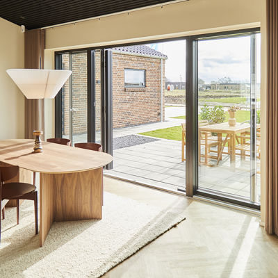 16057 Spisestue Skydedøre