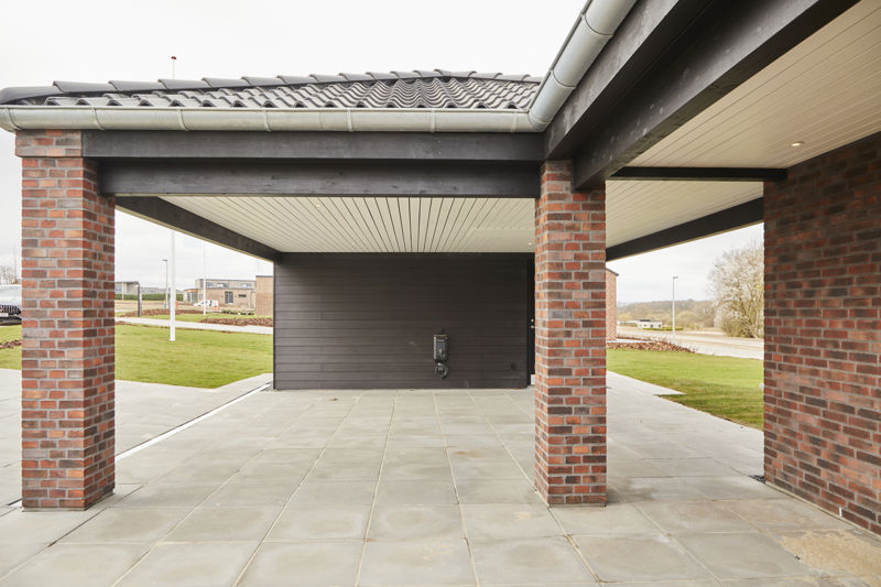 16568 Carport Med Ladestander