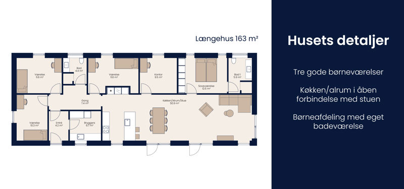 Husets Detaljer 163 M²
