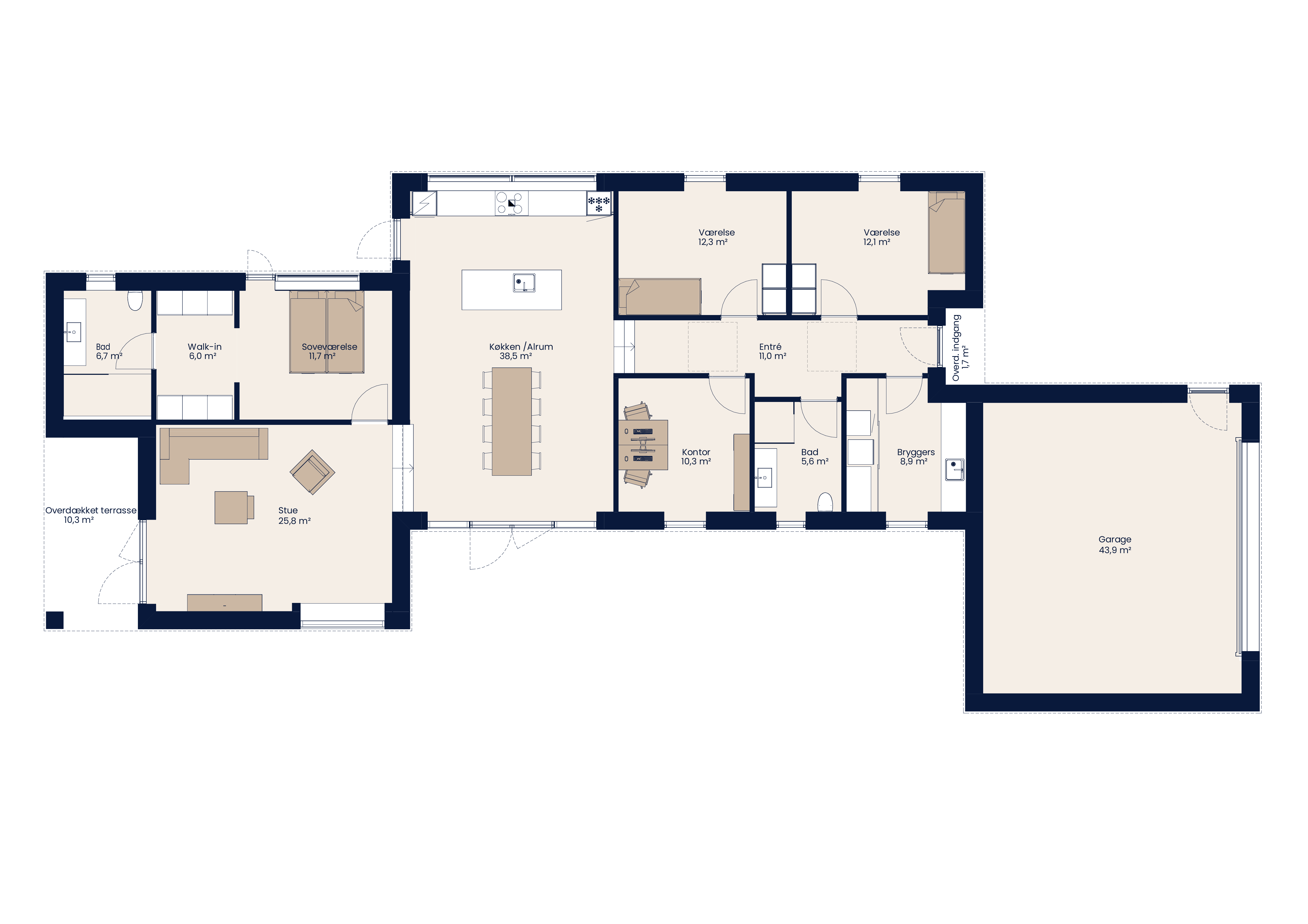 Plantegning 15.362 Kogegruberne 6, 4320 Lejre 01