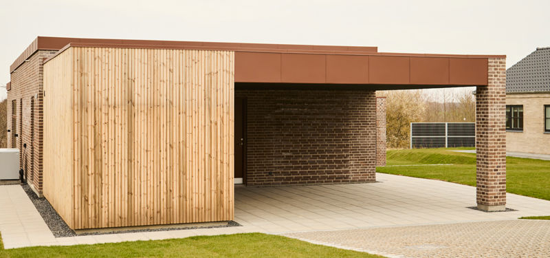16967 Carport Trædetaljer