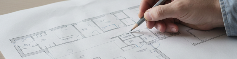 Stregtegning vinkelhus 164